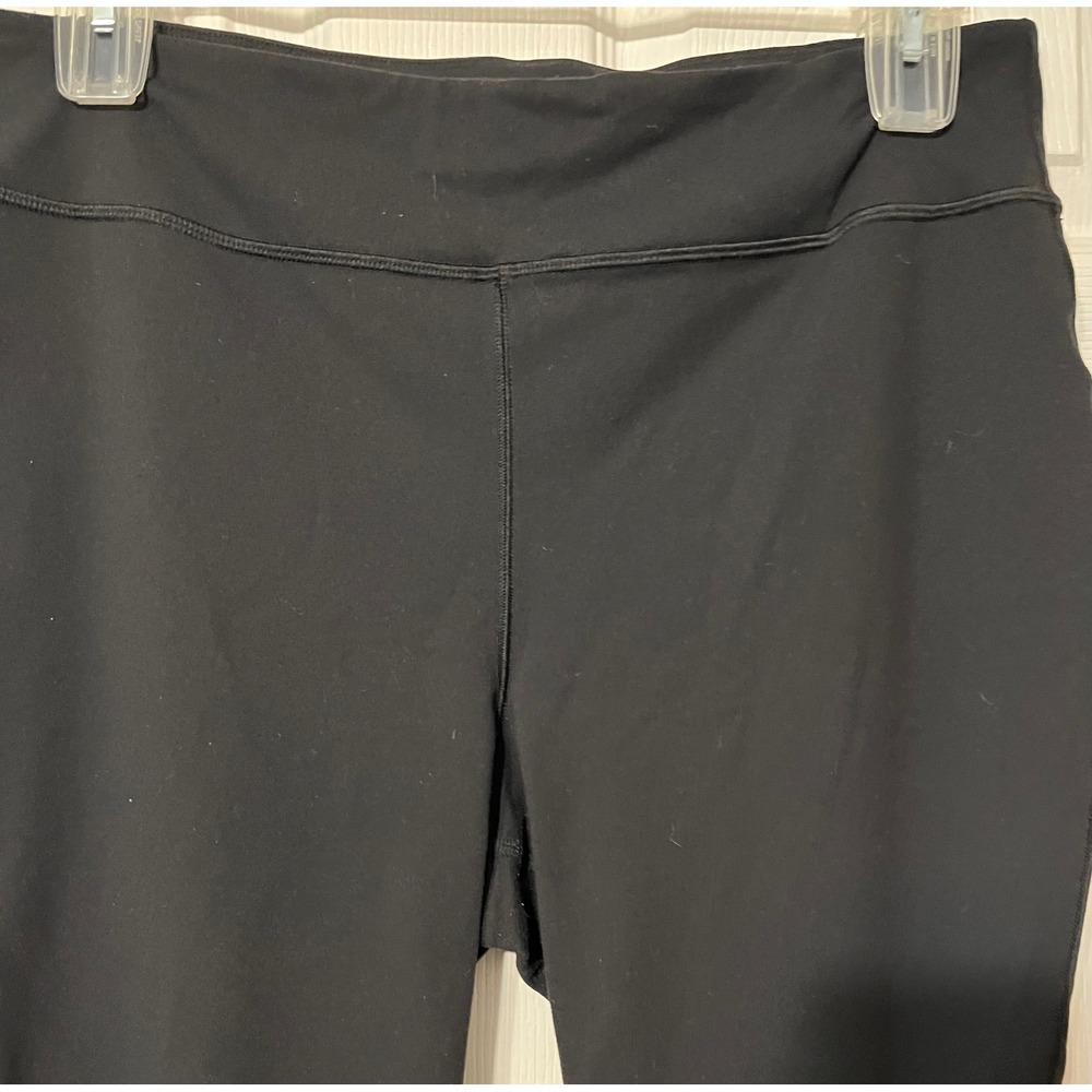 Duluth Trading Co Noga Classic Leggings Womens Large Regular Black Activewear - Picture 3 of 5
